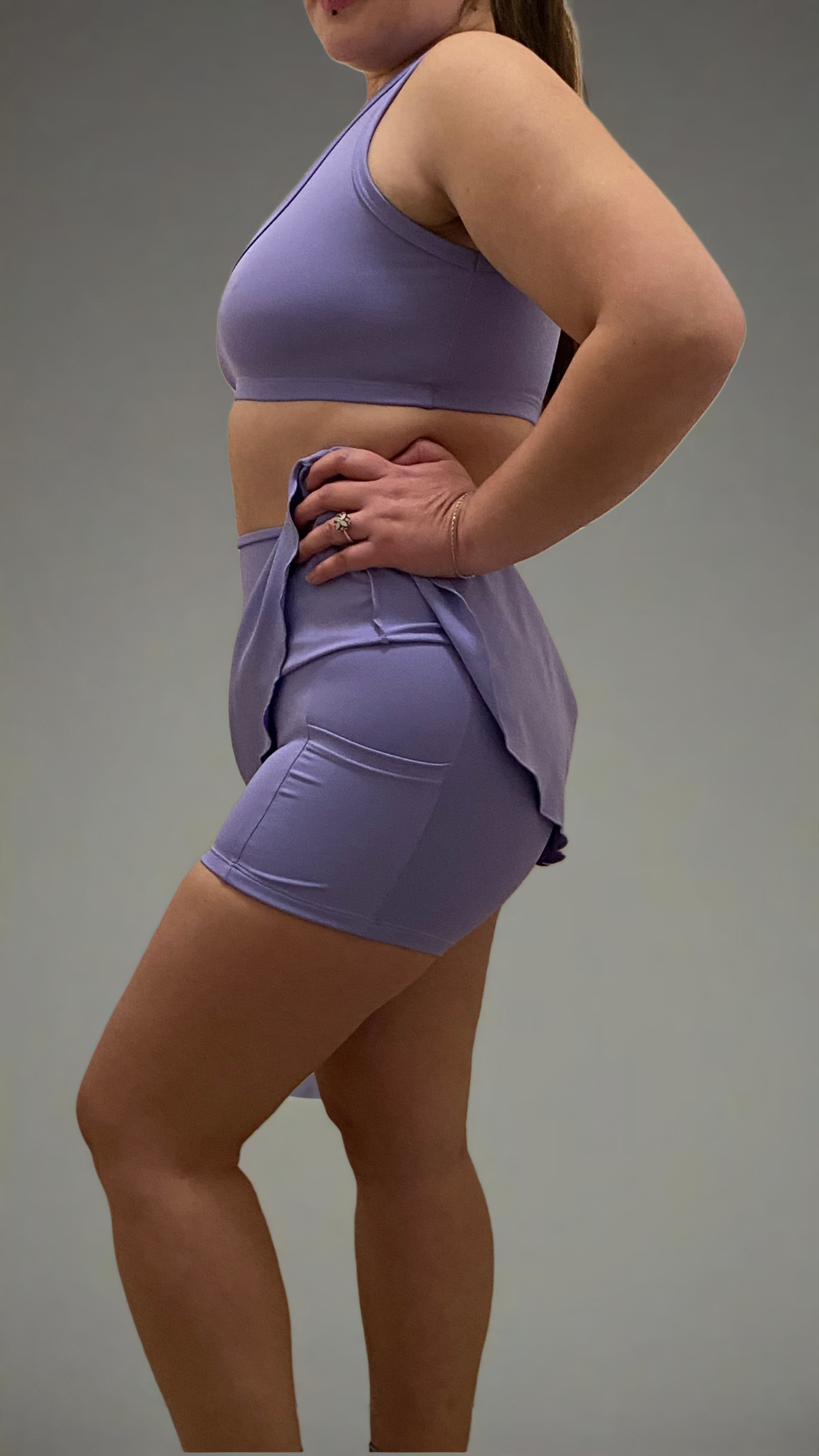 FALDA SHORT + TOP ARIEL