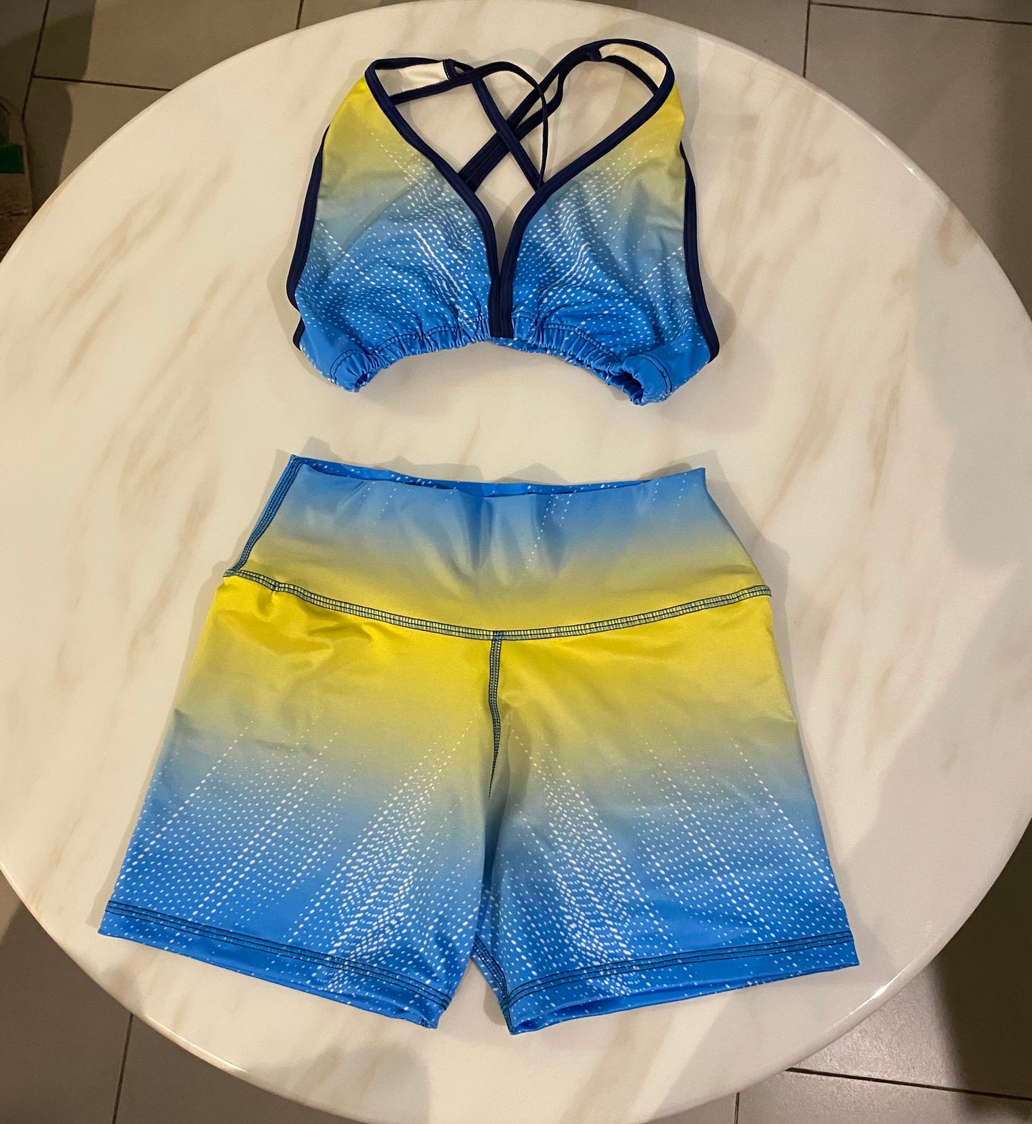 SHORT + TOP SUBLIMADO