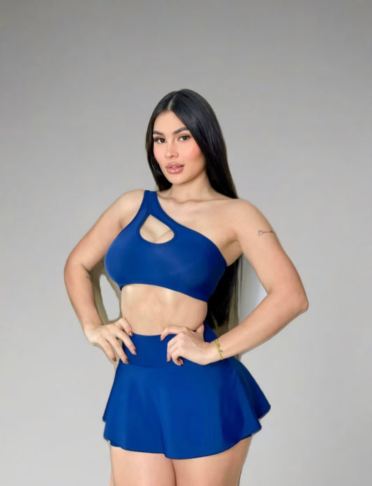 FALDA SHORT + TOP ARIEL
