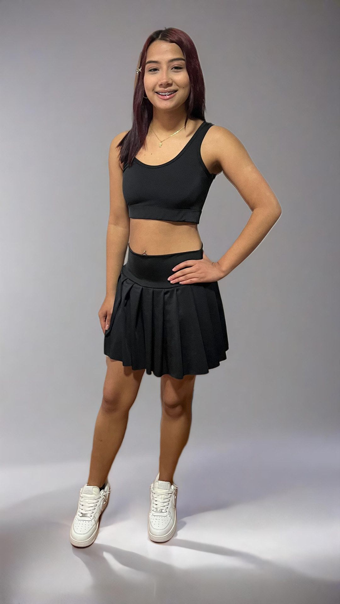 FALDA PRENCES + TOP