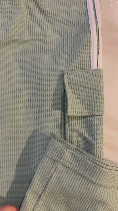 PANTALÓN TELA GALLETA RAYAS